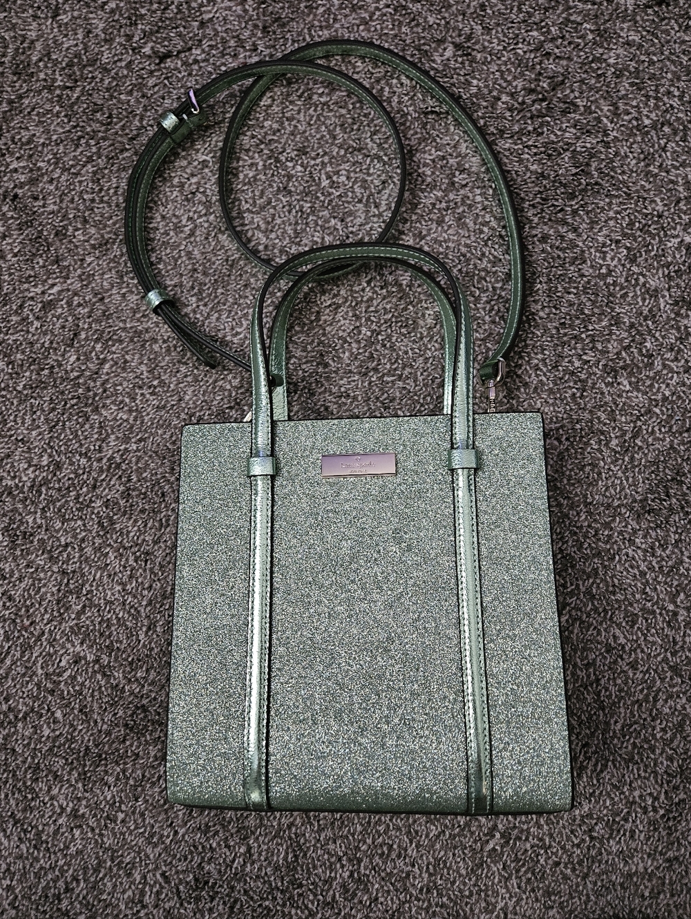 GUC Kate Spade Kenzie Glitter Small Tote